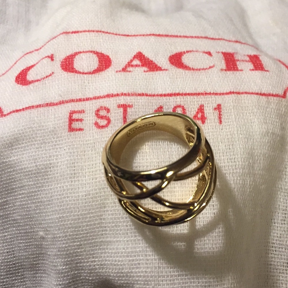 Coach Dome Ring